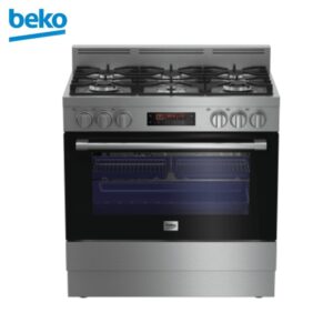 Beko GM 16425 DXNG Multi-Functional  6 Burner Freestanding Cooker 90 cm