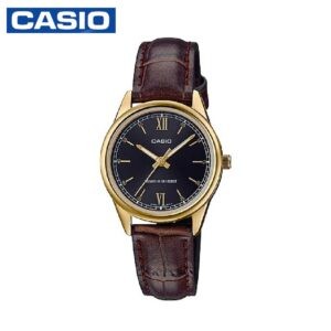 Casio LTP-V005GL-1B2UDF Analog Ladies Dress Watch - Brown