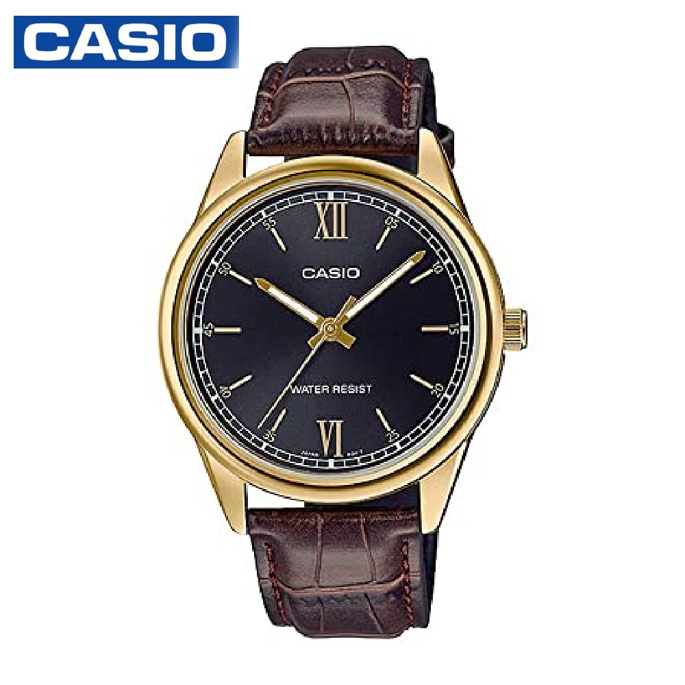 Casio MTP-V005GL-1B2UDF Men's Analog Watch - Brown