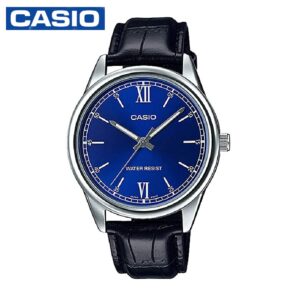 Casio MTP-V005L-2BUDF Men's Dress Analog Watch - Black