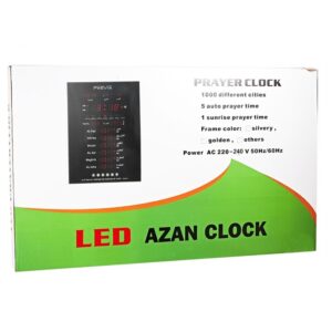 Previa AZ-93 Islamic Prayer Digital LED Azan Clock