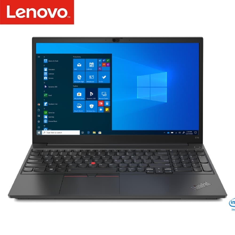 Lenovo ThinkPad E15 Gen 2 (20TD00FSAD)15.6 Inch Full HD IPS Display, Intel Core i5-1135G7 Processor, 8GB DDR4 RAM, 512GB SSD M.2 2242 NVMe, Windows 11 Pro 64 bit , 1 Year Carry-in Warranty - Black