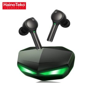 Haino Teko Game Buds-1, Gaming Wireless Earbuds - Black
