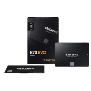 Samsung MZ-77E1T0BW 1TB SSD 870 EVO SATA III 2.5 inch Internal SSD
