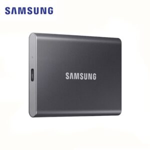 Samsung MU-PC2T0T T7 Portable SSD 2TB USB 3.2 External Solid State Drive - Grey