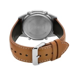 Casio AMW-S820L-2AVDF Enticer Men's Analog Digital Leather Strap Watch