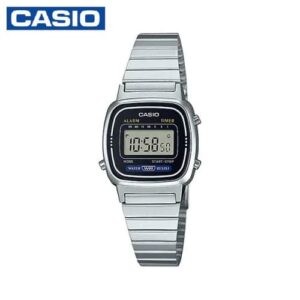 Casio LA670WD-1DF Vintage Series Unisex Digital Watch - Silver