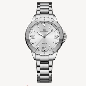 NAVIFORCE NF 5022 Ladies Luxury Watch Stainless Steel - Silver White