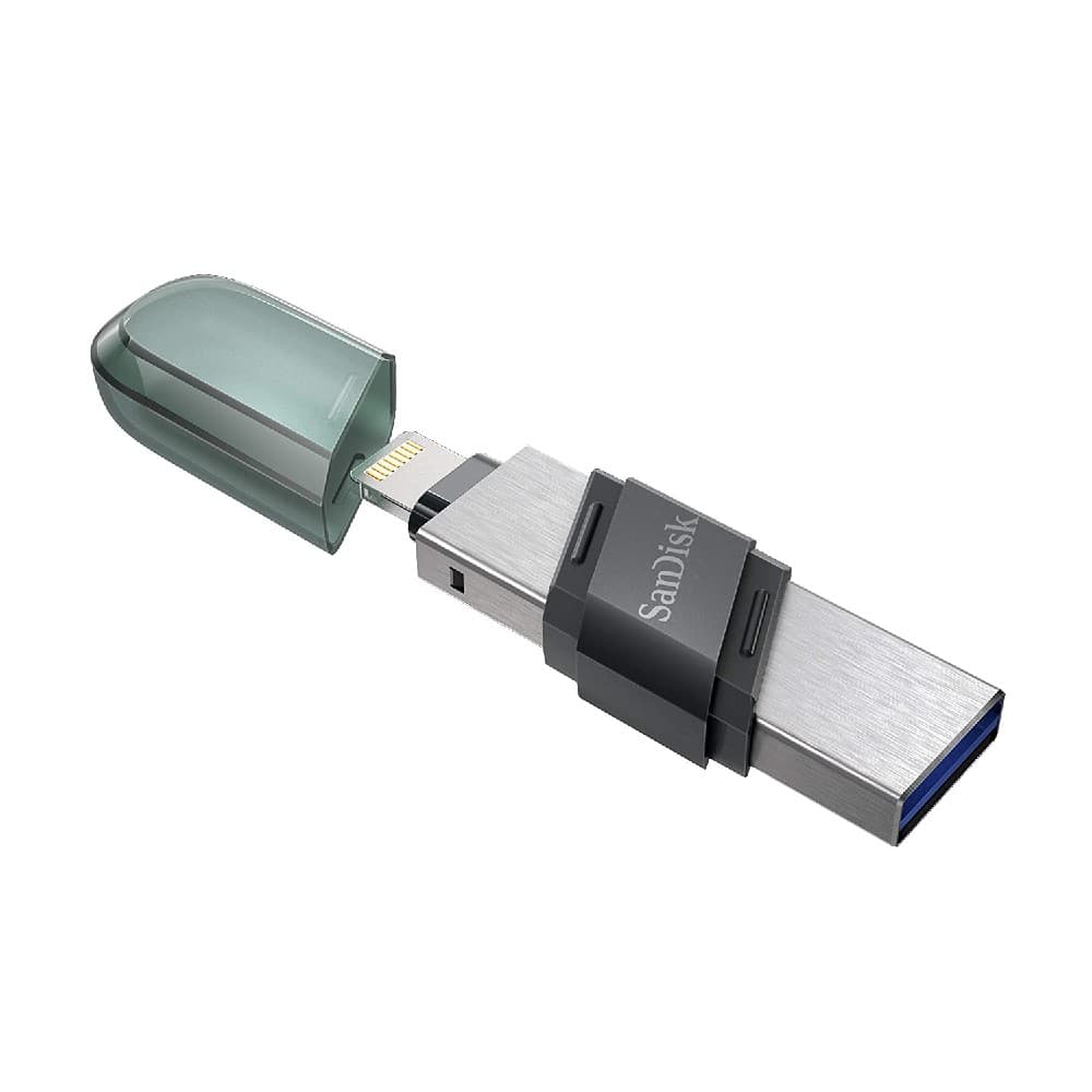 SanDisk 256GB iXpand 2-in-1 Flash Drive Flip