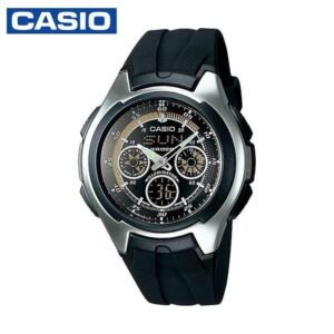 Casio AQ-163W-1B1VDF Youth Series Men's World Time Watch
