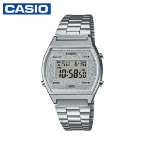 Casio B640WDG-7DF Vintage Series Digital Dial Unisex Watch - Silver