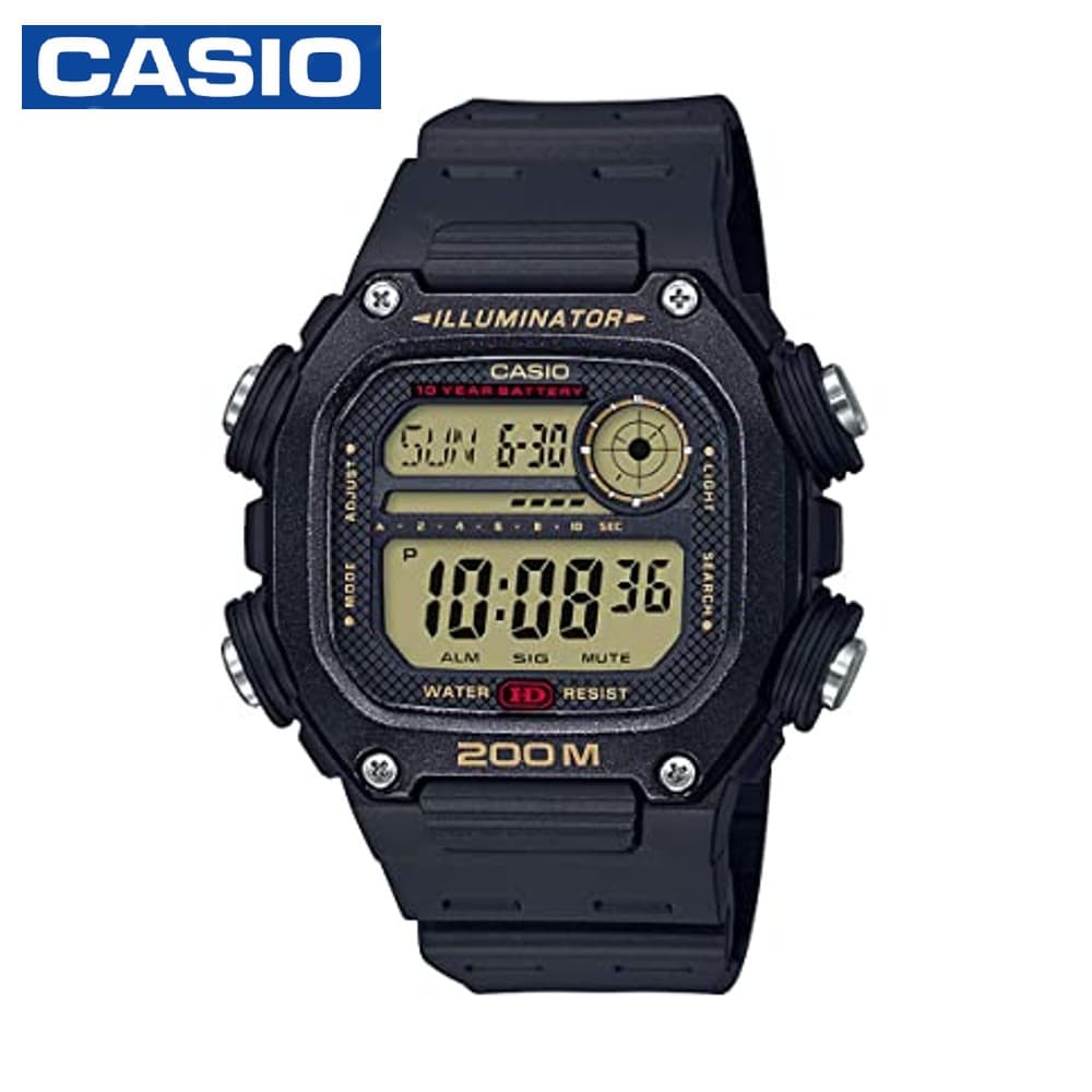 Casio DW-291H-9AVDF Youth Series Digital Men's Watch - Black