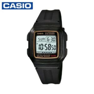 Casio F-201WA-9ADF Digital Dial Men's Watch - Black