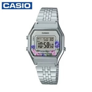 Casio LA680WA-4CDF Vintage Series Digital Dial Unisex Watch - Silver