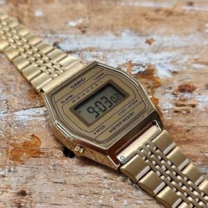 Casio LA690WGA-9DF Vintage Series Womens Digital Watch - Gold