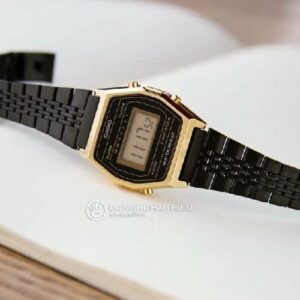 Casio LA690WGB-1DF Vintage Series Unisex Digital Watch - Black