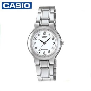 Casio LTP-1131A-7BRDF Women's Analog Stainless Steel Wrist Watch - Silver