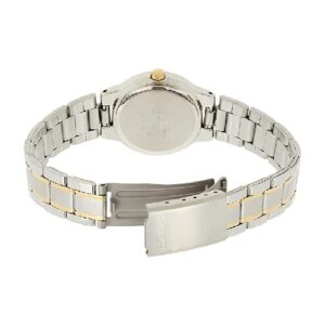 Casio LTP-1131G-9ARDF Women's Analog Stainless Steel Watch - Silver Gold