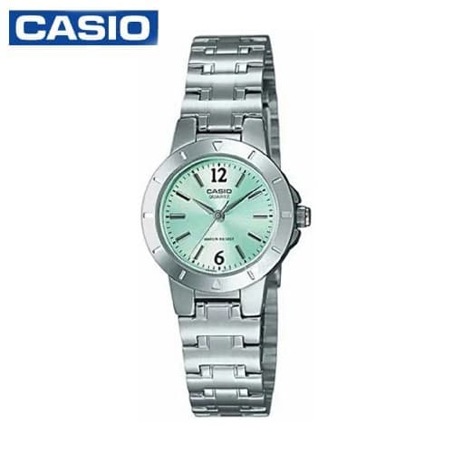 Casio LTP-1177A-3ADF Women's Analog Stainless Steel Wrist Watch - Silver