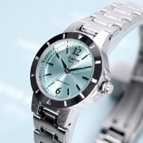 Casio LTP-1177A-3ADF Women's Analog Stainless Steel Wrist Watch - Silver