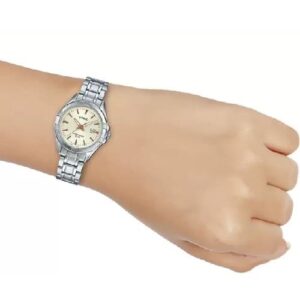 Casio LTP-1308D-9AVDF Women's Analog Stainless Steel Wrist Watch - Silver