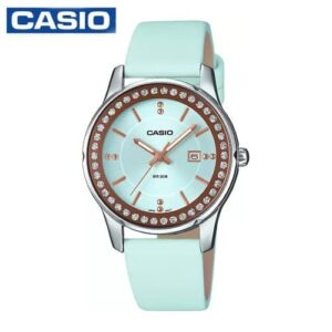 Casio LTP-1358L-2AVDF Womens Analog Leather Strap Watch - Blue
