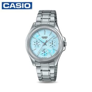 Casio LTP-2088D-2A2VDF Multi Hands Ladies Dress Watch - Silver