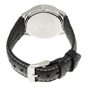 Casio LTP-2083L-1AVDF Womens Enticer Series Leather Strap Watch - Black
