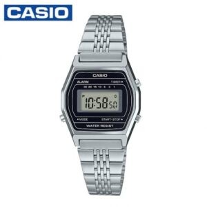 Casio LA690WA-1DF Womens Digital Dial Stainless Steel Watch - Silver