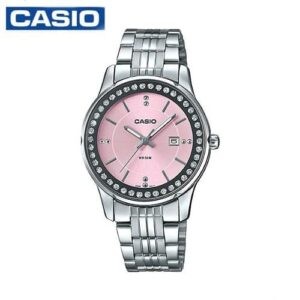 Casio LTP-1358D-4A2VDF Womens Analog Stainless Steel Watch - Silver