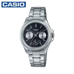 Casio LTP-2088D-1A2VDF Multi Hands Ladies Dress Watch - Silver