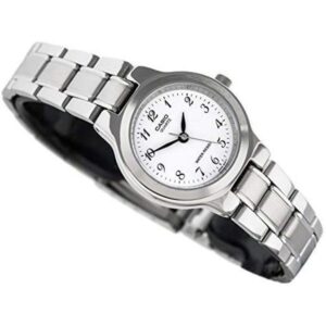 Casio LTP-1131A-7BRDF Women's Analog Stainless Steel Wrist Watch - Silver