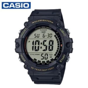 Casio AE-1500WHX-1AVDF Mens Digital Resin Strap Watch - Black