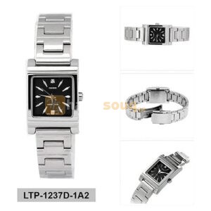 Casio LTP-1237D-1A2DF Womens Stainless steel Classic Analog Watch