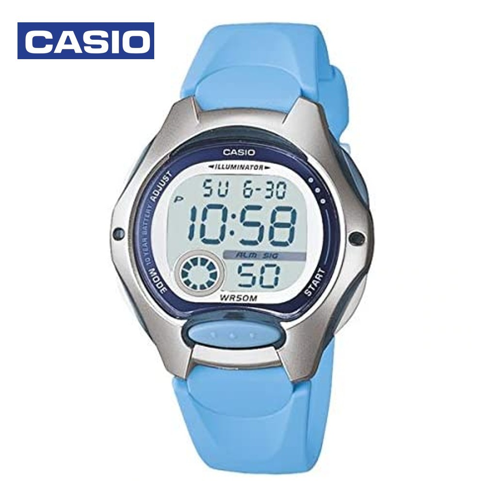 Casio LW-200-2BDF Womens Digital Watch Blue