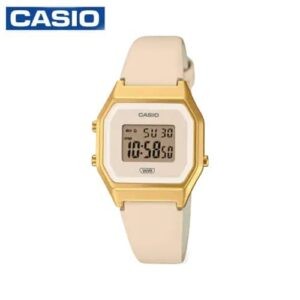 Casio LA680WEGL-4DF Vintage Digital Ladies Dress Classic Watch - Pink