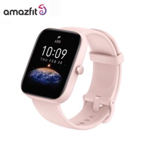 Amazfit Bip 3 pro Smart Watch - Pink