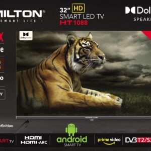 Hamilton HT-1088 32" Frameless  HD Smart LED TV