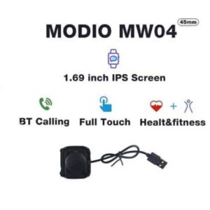 Modio MW 04 Smart Watch - Blue