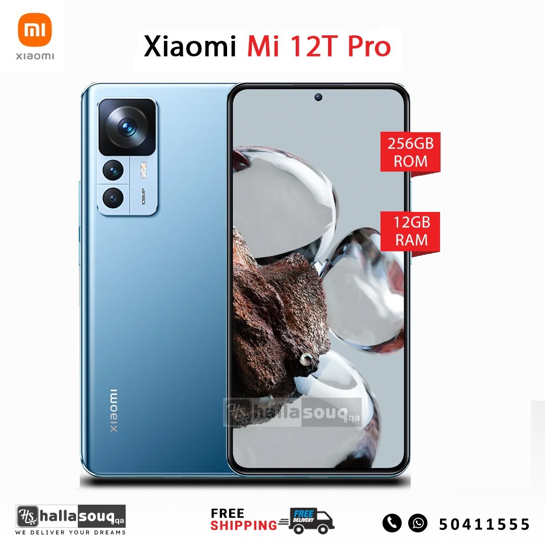 Xiaomi Mi 12T pro (12GB RAM, 256GB Storage) - Blue