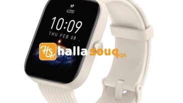 Amazfit Bip 3 pro Smart Watch - White