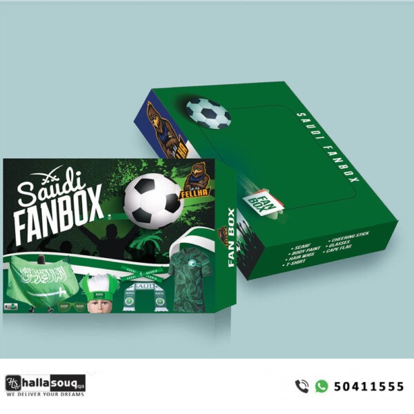 Football Fan box including jersey - Saudi