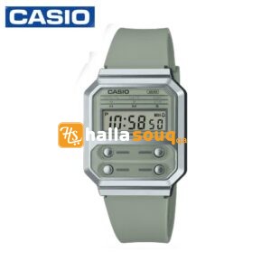Casio A100WEF-3ADF Unisex Digital Watch - Green