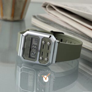 Casio A100WEF-3ADF Unisex Digital Watch - Green
