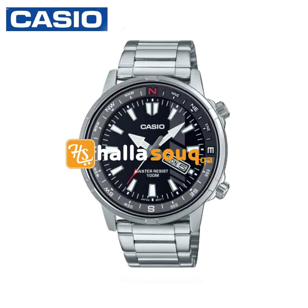 Casio MTD-130D-1AVDF Mens Stainless Steel Watch