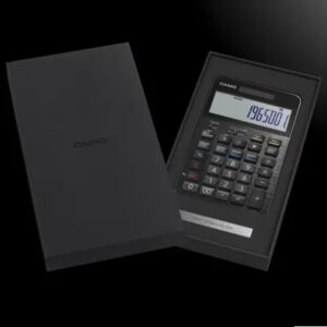 Casio S100X Premium Compact Desk Type Calculator - Black