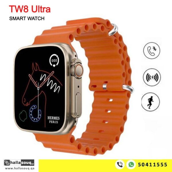 TW8 Ultra Smart Watch - Orange