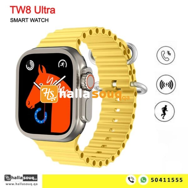 TW8 Ultra Smart Watch - Yellow