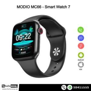 Modio MC66 Smart Watch 7 - Black