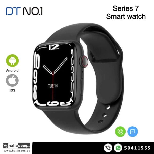 DT No 1 Smartwatch - Black